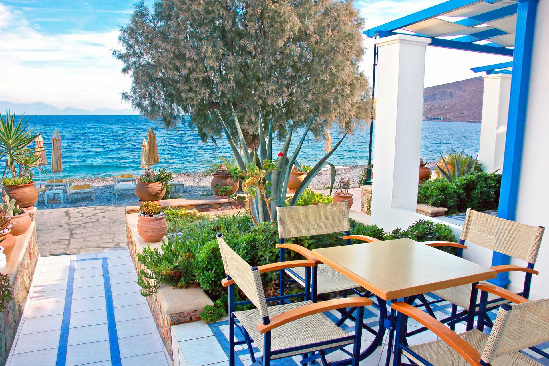 Aparthotel Livadia-strand, Tilos.