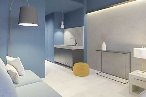 Twee/driekamerappartement op de eerste verdieping van het Aquarius hotel in Rethymnon, Kreta.