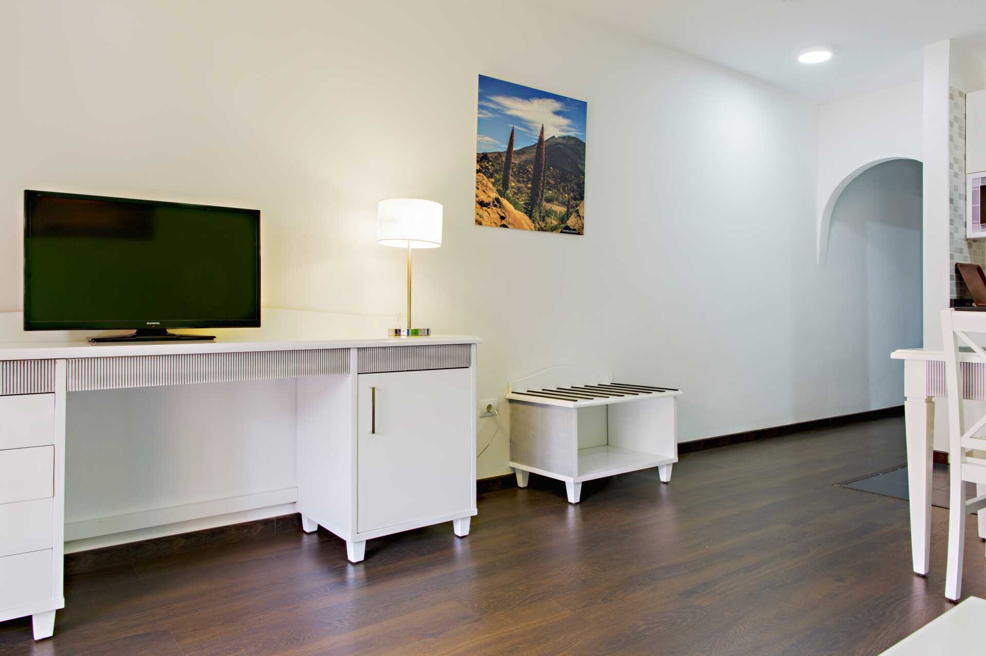 Tweekamerappartement in Hotel Los Alisios in Los Cristianos, Tenerife.