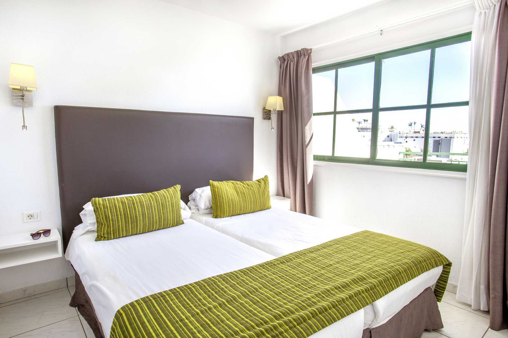 Tweekamerappartement plus in hotel Babalu in Puerto Rico, Gran Canaria.
