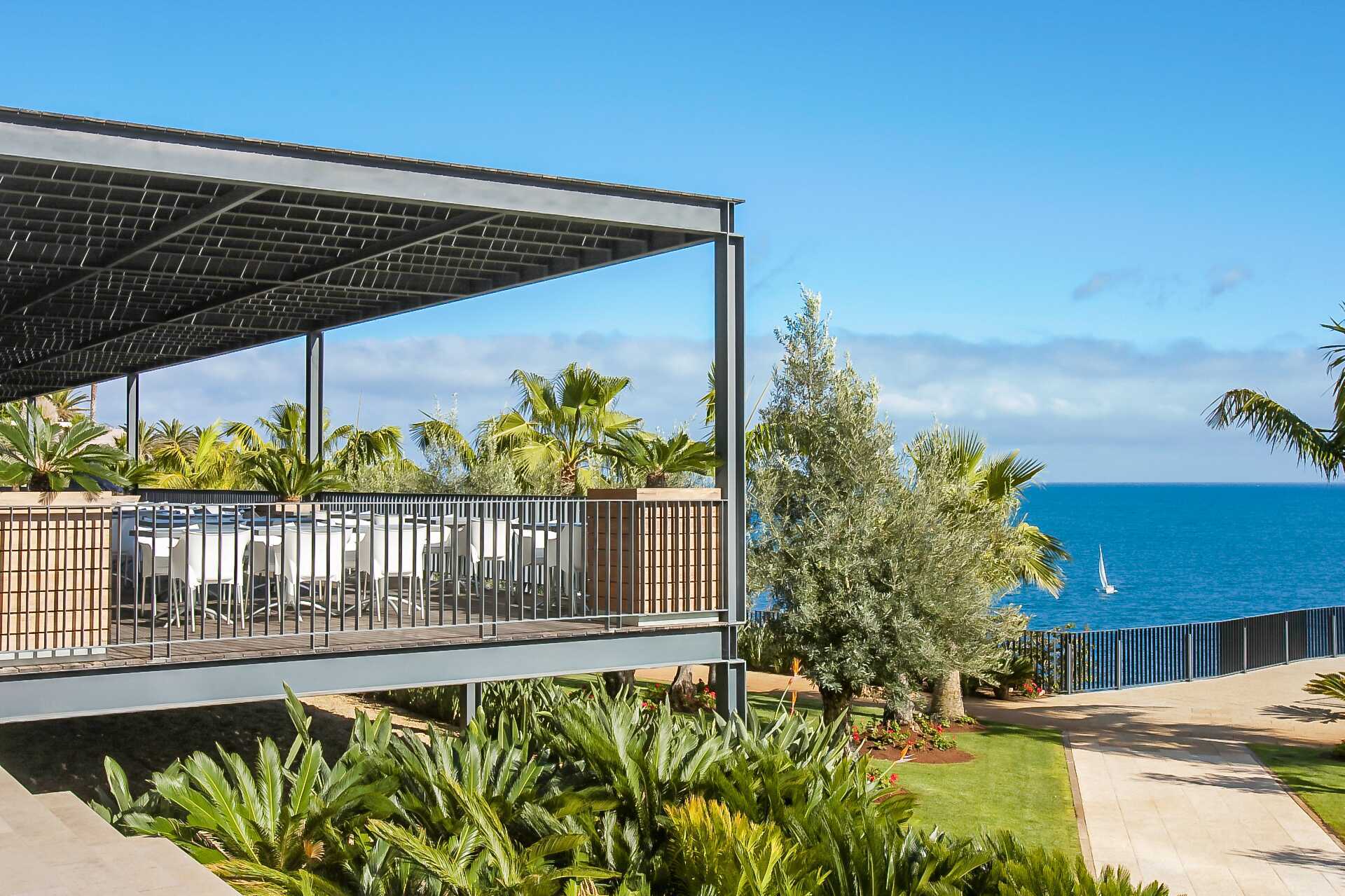 Restaurant Oceaan bij VIDAMAR Resorts Madeira, Portugal.