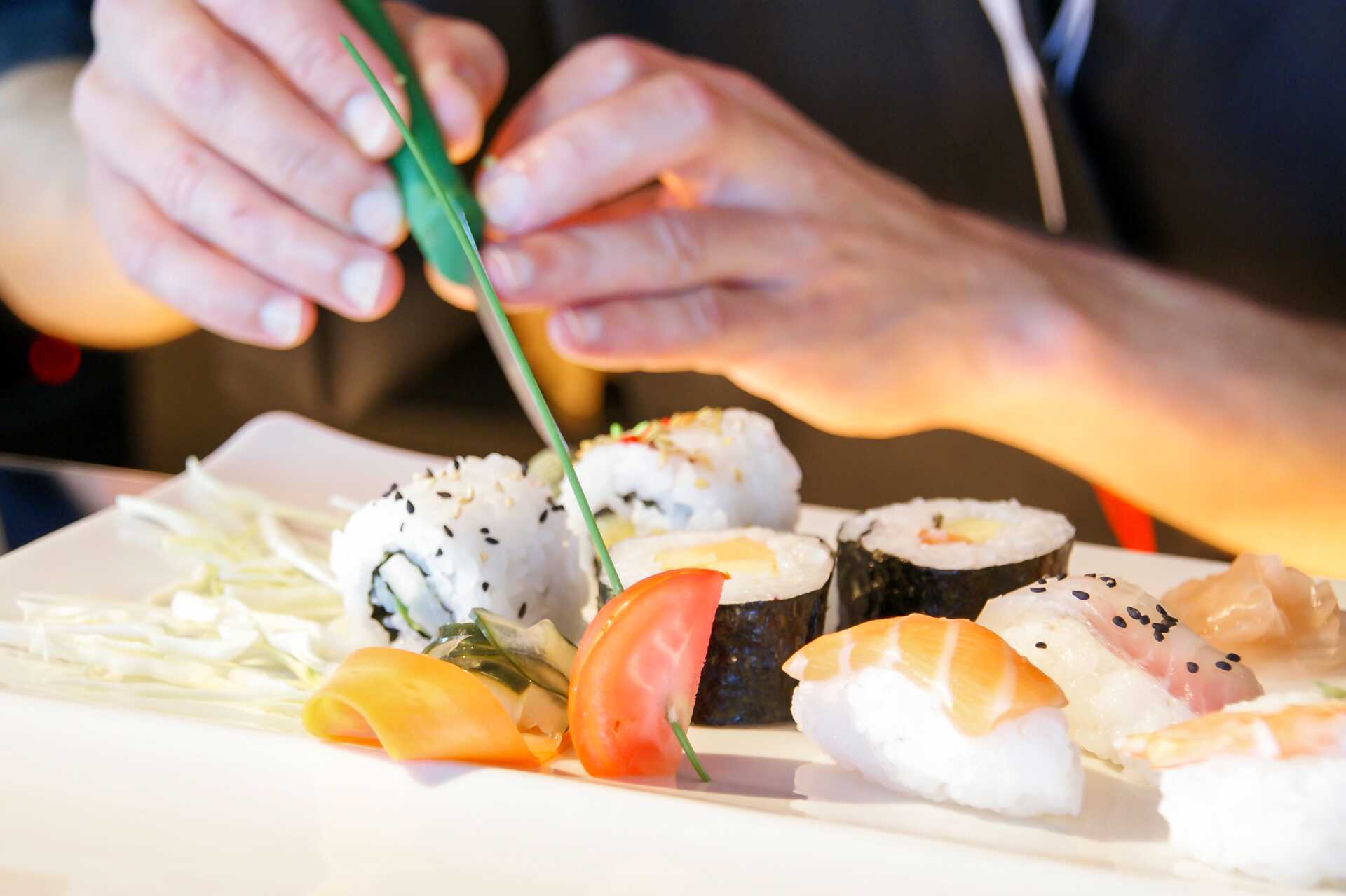 Sushirestaurant bij VIDAMAR Resorts Madeira, Portugal.